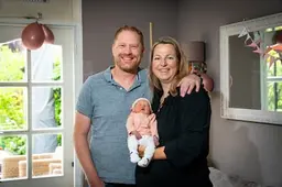 Als er om 23.30 uur weeën zijn, weten Marga en Rens dat de geboorteda­tum van hun kindje bijzonder is