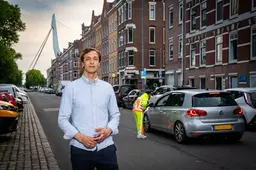 Maatregel tegen verkeersaso’s stemt bewoners Noordereiland gelukkig: ‘We merken verschil’