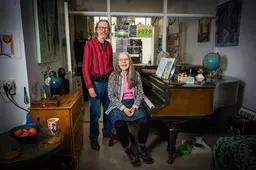 Peter en Merete brengen de natuur in huis: ‘Met een tuin kun je ademen’