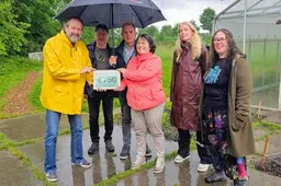 Welkome gift voor volkstuinders in Schiedam na inbraak