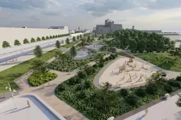 Gloednieuw stadspark in de Maashaven kost 90 miljoen euro: zo komt het eruit te zien