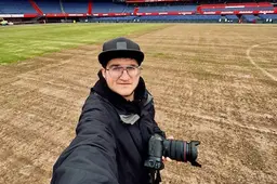 Nathan (29) uit Zwolle krijgt droomopdracht in stadion De Kuip: ‘Het hoogtepunt van mijn carrière’