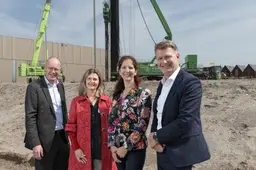 Nationale bibliotheek bouwt nieuw boekenmagazijn in Harnaschpolder in Den Hoorn