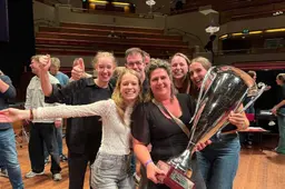 Gouddelvers met koper: Anna, Eline en Marije winnen drie titels op Nederlandse Brassband Kampioenschappen