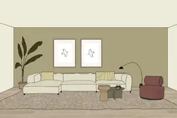 Tips bij het inrichten van een (te) grote woonkamer: zo maak je de ruimte knus en gezellig