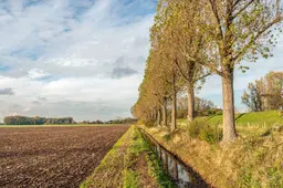 Milde herfsttemperaturen: wolkenvelden en een klein zonnetje