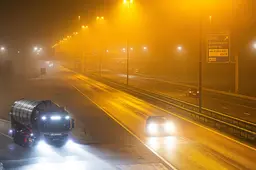Code geel in bijna heel het land vanwege (dichte) mist