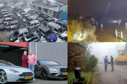 Bondo ziet auto’s van zijn autosloperij uitbranden &amp; grote zoekactie naar persoon in water bij haven Lemmer | nieuws uit Friesland van 8 en 9 november