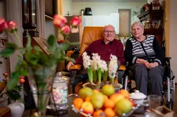 Het leven gaat door na verhuizing naar zorginstelling, merken Piet (79) en Titie (78) van de Graaf in Leeuwarden