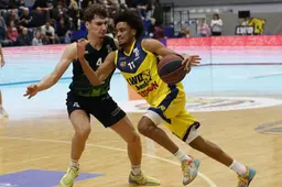 LWD Basket heeft de smaak te pakken: Leeuwarder basketballers winnen voor derde maal op rij