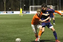 Oranje boven in Berltsum, maar wel voor ONS Sneek: Snekers winnen met 0-2