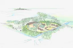 Maandenlang broedde Piet Adema op een oplossing voor Holwerd aan Zee. En toen kwam Magna Frisia