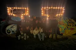 Oudejaarsvereniging De Nachtdravers uit Donkerbroek steelt zes kunstwerken van TT Assen