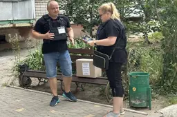 Vrijwilligers in Cherson zetten alles op het spel om anderen te helpen