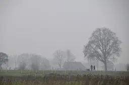 Mistige start van de dag. Op deze plekken is er alsnog kans op zon