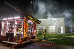 Man uit Koudum na brand in woning weer terecht. Politie onderzoekt brandstichting