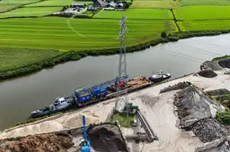 Tennet wil twee Friese schippers laten opdraaien voor schade na stuktrekken hoogspanningskabel Franeker