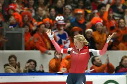 Hoe Wieteke Cramer zich als 19-jarige brutaal tussen de Europese schaatstop reed