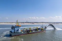 Zandsuppleties werken, maar het strand wordt niet breder | WadWeten