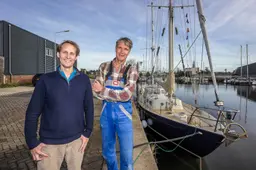 Floris en Ivar zeilden rond de wereld op zoek naar groene ideeën: ‘Het laatste wat we zagen was de Brandaris’