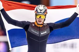 Wat een dag: Nederland heerst op EK shorttrack in Tilburg met vier keer goud. ‘Ik ben wel heel moe’