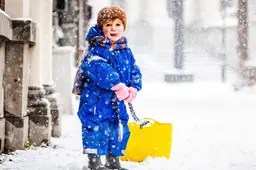 Het blijft sneeuwen, vooral in het noorden. Vooral op deze momenten gaat het hard