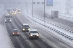 Zware spits verwacht door buien: in Friesland kan later vanavond tot 5 centimeter sneeuw vallen
