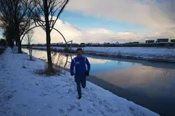 Berry (43) uit Meppel rent de Elfstedentocht voor het goede doel. ‘Zie geen beren op de weg, maar het einddoel’