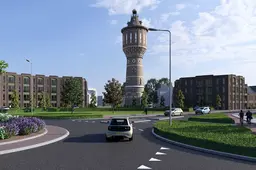 Bouw IJlsterplein bij watertoren in Sneek start binnenkort
