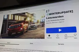 In de Roblox-versie van Leeuwarden spelen pubers politie-agentje en worden naaktfoto’s en complotten verspreid