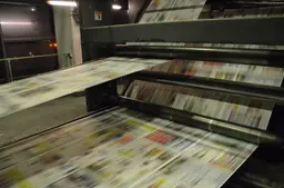 Krant komende dagen mogelijk later door winterweer. ‘We hopen op begrip van abonnees’