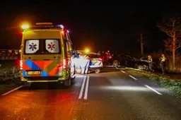 Man (28) uit Súdwest-Fryslân aangehouden na ongeluk met vier gewonden bij Hommerts