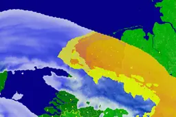 Code oranje en sneeuw in Friesland en regen in het zuiden. Hoe kan dat? ‘In Noard-Nederlânsk ferskynsel’