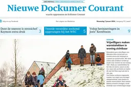 Bezorging Nieuwe Dockumer Courant mogelijk vertraagd door extreme weersomstandigheden