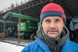 Kees Huizinga is boer in Oekraïne. ‘In Nederland brandt het lampje van de koelkast altijd’
