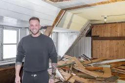 Van bodybuilder naar bouwvakker: Thomas (31) uit Dokkum gaat het klusavontuur aan. ‘Er moet veel gebeuren’