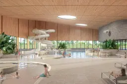 Vernieuwbouw van Leeuwarder zwembad Blauwe Golf biedt kansen: architecten tekenden het uit voor BV Sport