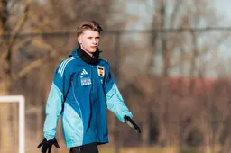 SC Cambuur-aanwinst Fabian Kvam (20) mag zich voorzichtig opmaken voor debuut tegen RKC Waalwijk