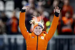 Merel Conijn koestert zilver na bloedstollende race: ’Vanavond dans ik op alles’