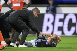 Levi Smans meldt zich weer op het trainingsveld van SC Heerenveen. Komt het dit seizoen nog tot een rentree?