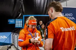 Goud om de nek, zilver om de vinger, de Spelen kunnen niet beter eindigen voor Marijke Groenewoud
