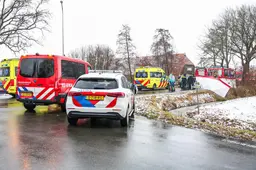 Levenloos lichaam aangetroffen in sloot in Terwispel. Politie doet onderzoek naar identiteit en oorzaak van overlijden