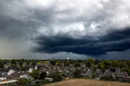 Koude en regenachtige ochtend: kans op onweer, hagel en natte sneeuw