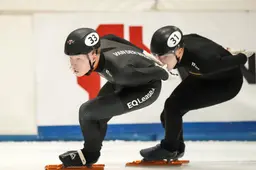 Toptalent en trainer Bas van der Valk (21) ziet populariteit shorttrack groeien na Olympische Spelen. ‘Het is krankzinnig’