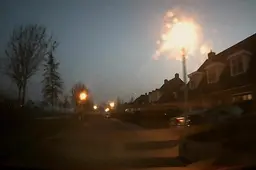 Meerdere meldingen van felle ‘vuurbol’ boven Nederland. Kijk hier naar een video boven De Wilp