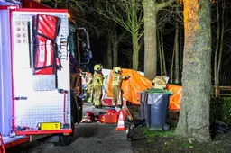 19-jarige man uit De Fryske Marren overleden na botsing tegen boom in Rotsterhaule