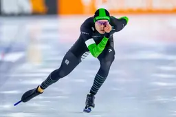 Tim Prins grijpt met tweede plek op NK sprint naast WK-ticket. ‘As ik sa ryd, haw ik dêr neat te sykjen’