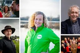 ‘Der moat wol stimd wurde’, zei Doethyna (33) vlak na haar bevalling op verkiezingsdag