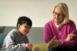 VoorleesExpress nu ook in Friesland: nieuwe woorden maken Amir (7) nieuwsgierig