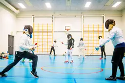 Schermen een echte elitesport? 'Er komen vooral veel nerds op af'